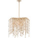 Kealia 7 Light 24.5 inch Natural/Coco Cream Chandelier Ceiling Light, Medium