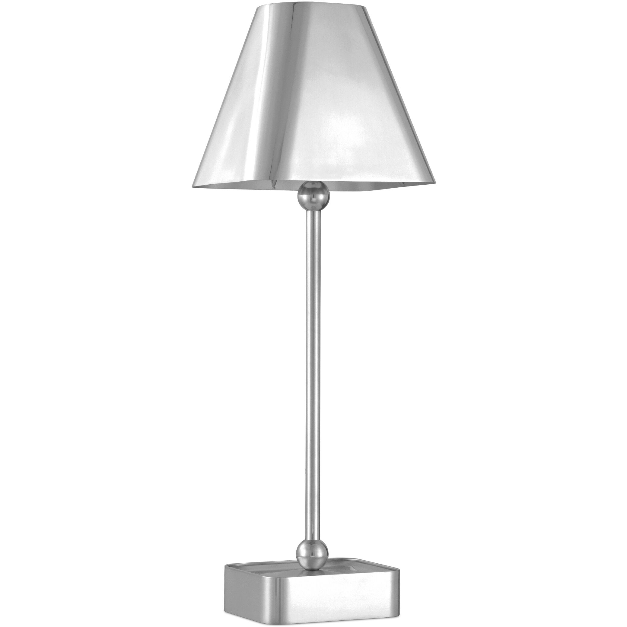 Gadabout 20 inch 2.80 watt Polished Nickel Cordless Table Lamp Portable Light