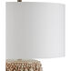 Corfu 32.5 inch 150 watt Milky White Table Lamp Portable Light