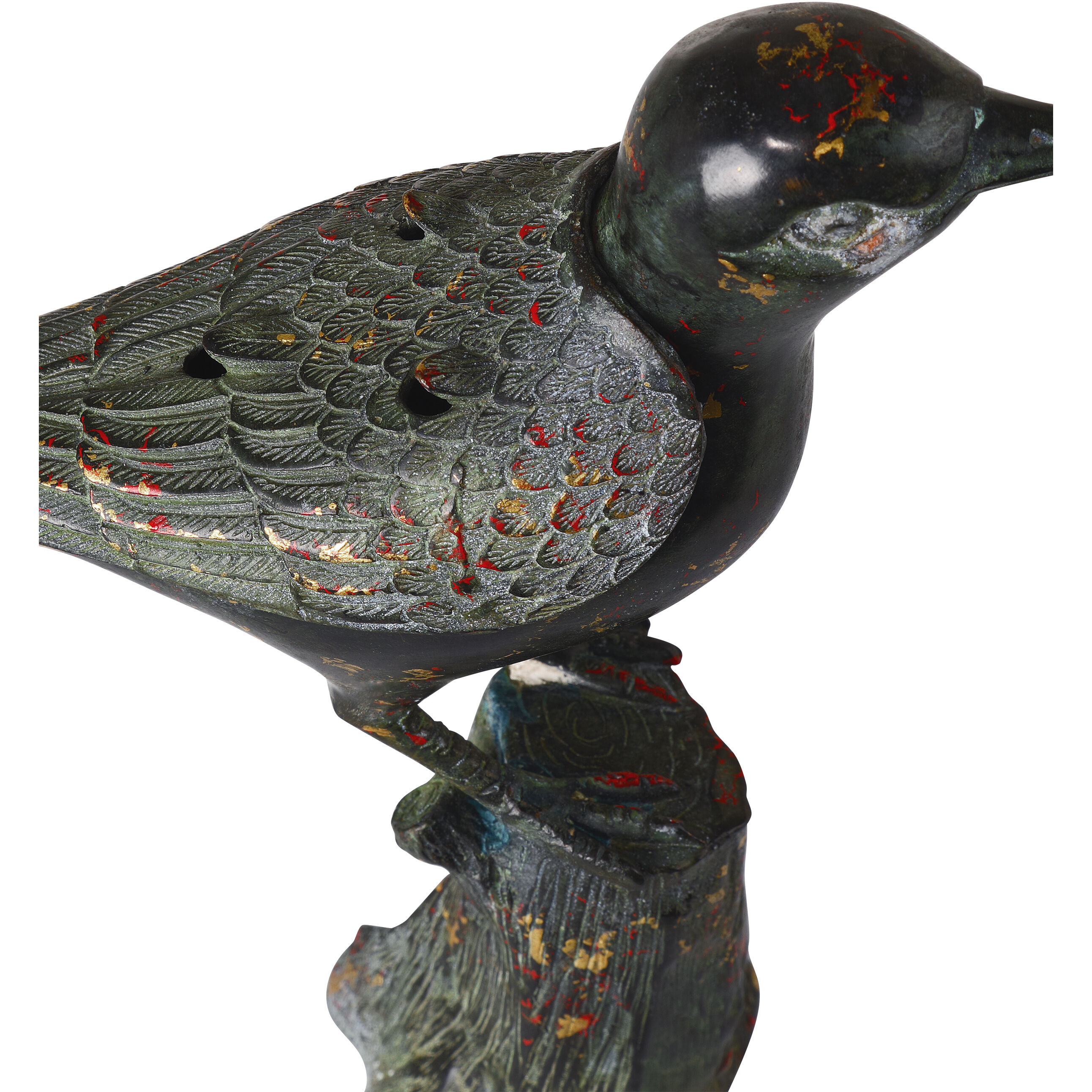 Han Dynasty Bird 9 X 3 inch Bird Sculpture