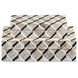 Derian 10.5 inch Black/White/Natural Boxes, Set of 2