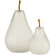 Pear 12.25 X 6.63 inch Sculptures, Set of 2