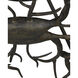 Rainforest 10 Light 43 inch Rustic Bronze Semi-Flush Mount Ceiling Light