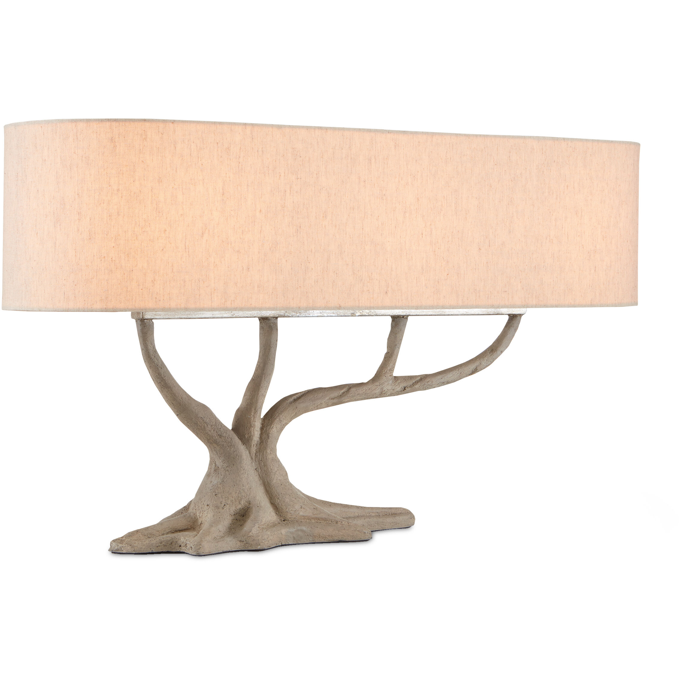 Cotswold 17 inch 40 watt Concrete Table Lamp Portable Light