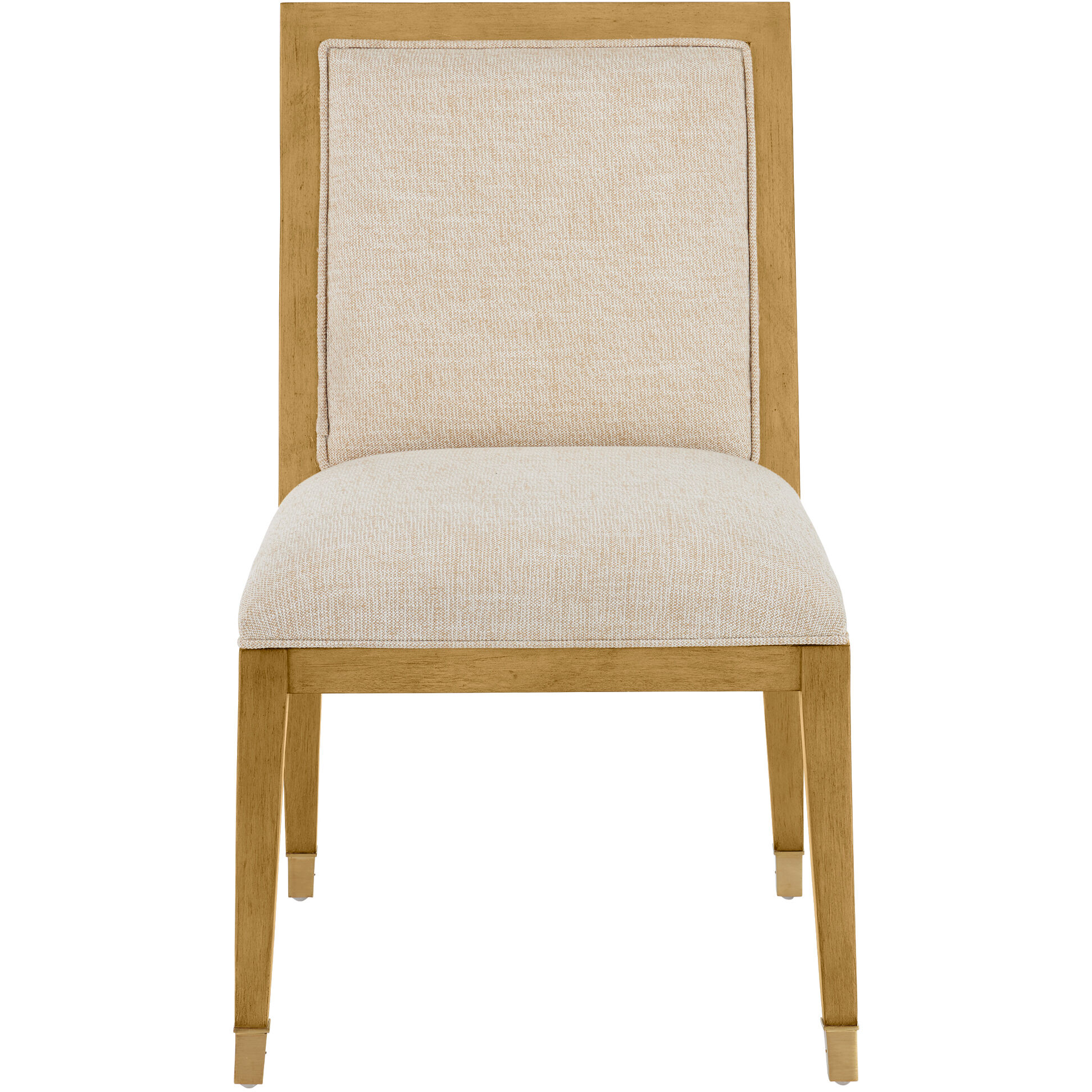 Santos Sea Sand/UV Liller Malt/Satin Brass Side Chair