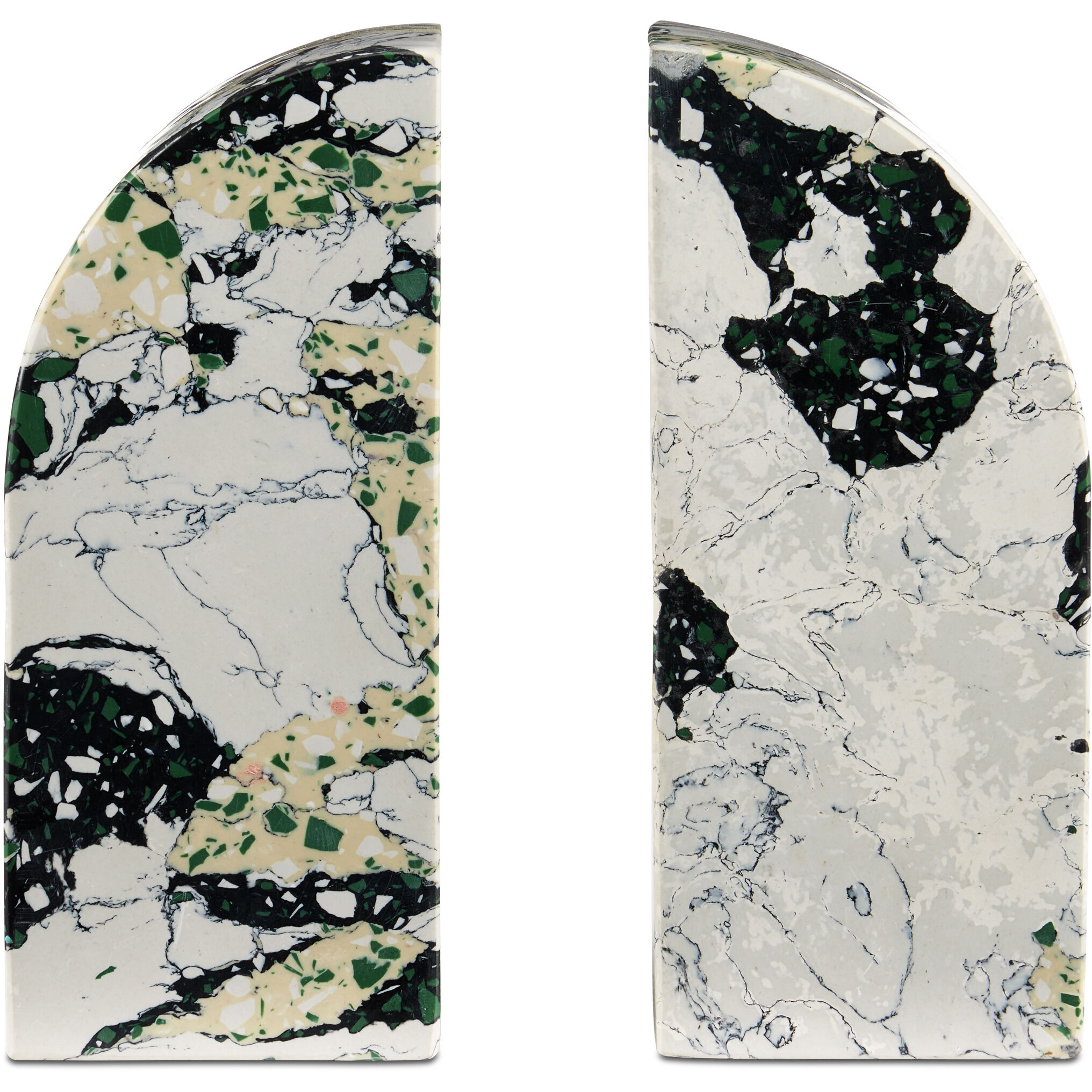 Fossey White/Black Decorative Objects, Set of 2