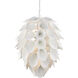 Diego 9 Light 29 inch Gesso White Chandelier Ceiling Light, Marjorie Skouras Collection