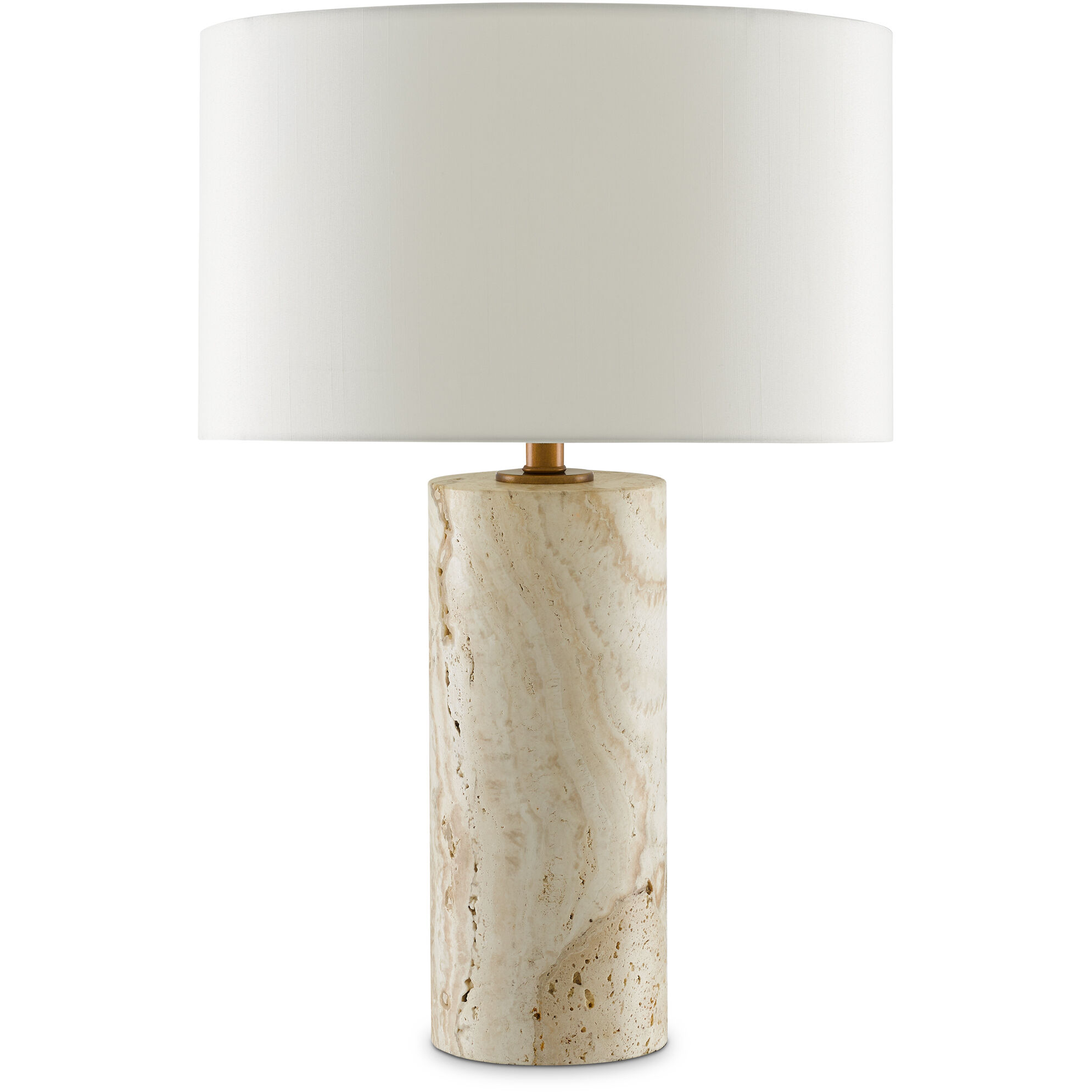 Vespera 25.5 inch 150 watt Antique Brass Table Lamp Portable Light