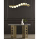 Barcarolle Linear Chandelier Ceiling Light