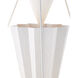 Empyrean 1 Light 24 inch Yeso Blanco Chandelier Ceiling Light