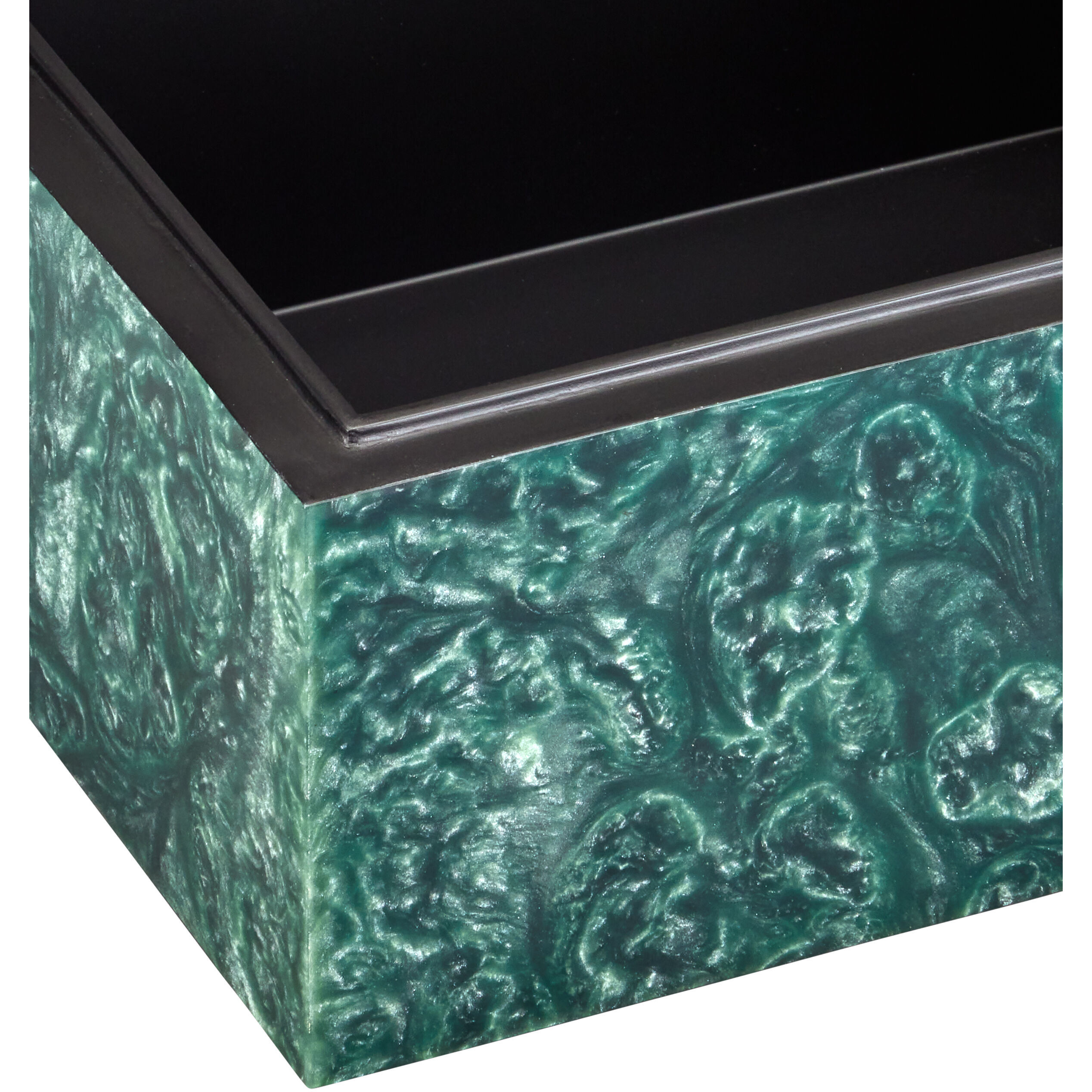Rina 10.25 X 8.25 inch Teal Box