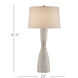 Edwell 41.5 inch 150 watt Whitewash Table Lamp Portable Light