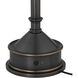Traipse 18 inch 1.5 watt Oil Rubbed Bronze Cordless Table Lamp Portable Light