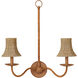 Bell Natural 5.5 inch Chandelier Shade, Suzanne Duin Collection