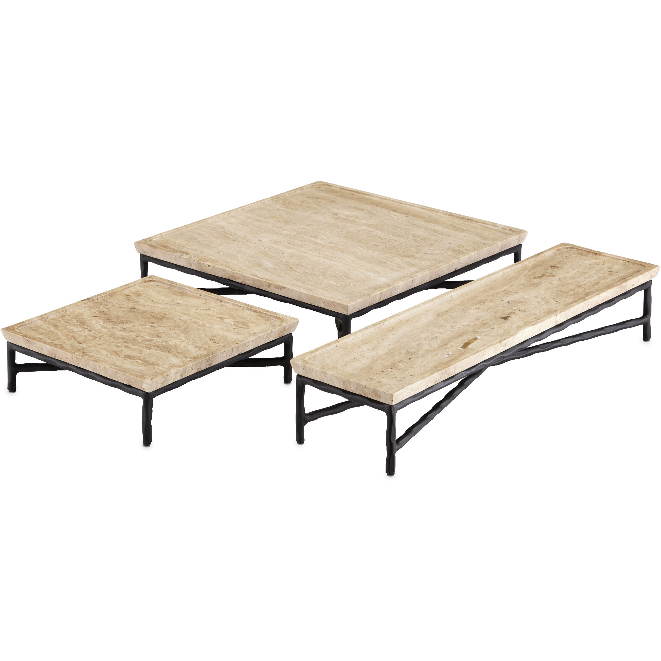 Boyles Black/Natural Tray, Large