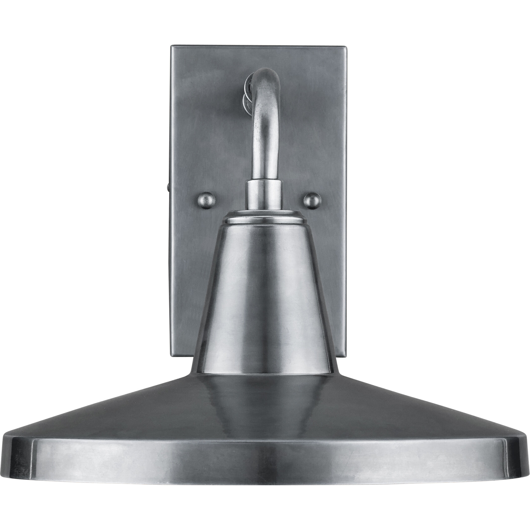 Mariner 1 Light 10.5 inch Antique Silver Outdoor Wall Sconce