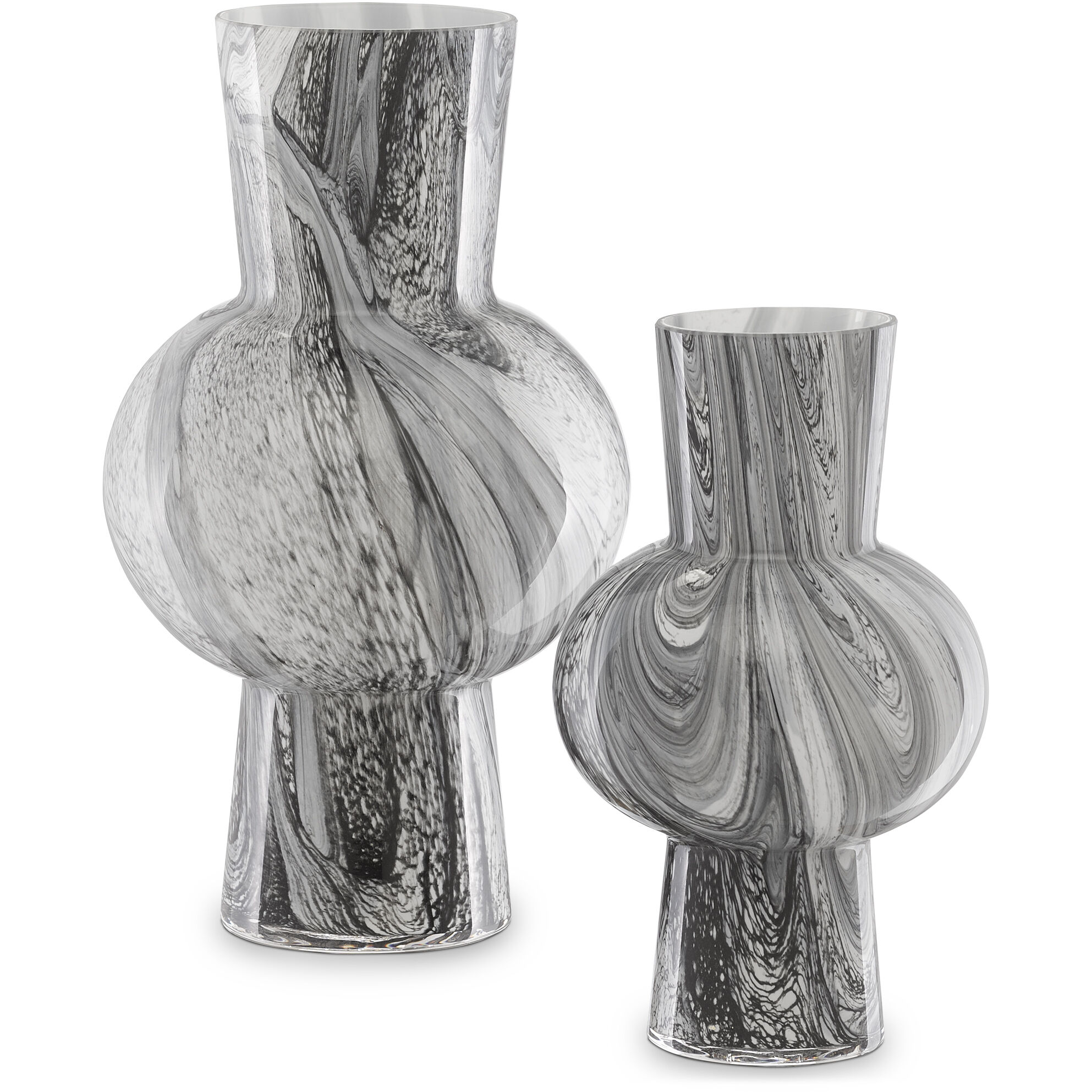 Stormy Sky 15.75 X 9 inch Vases, Set of 2