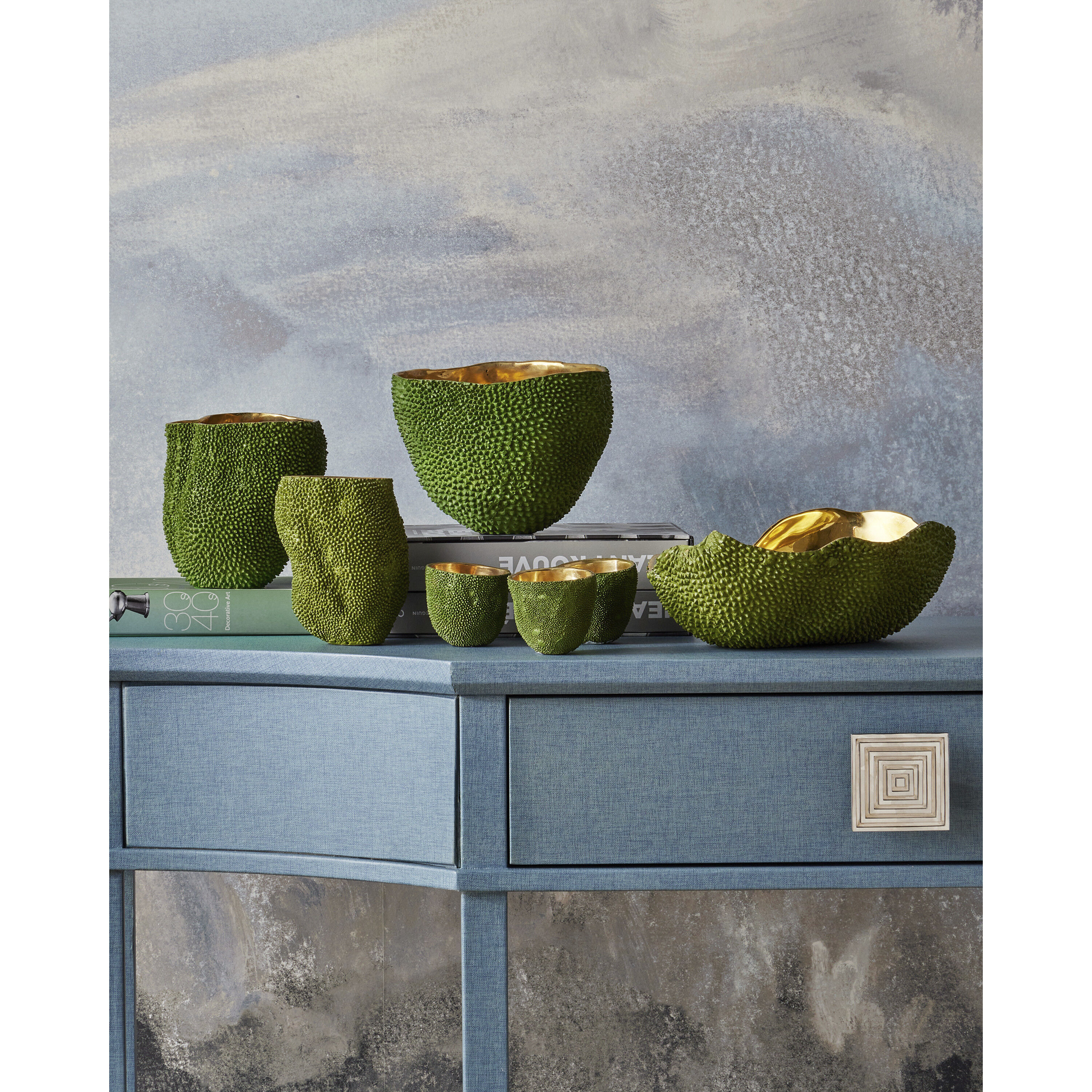 Jackfruit 7 X 6.25 inch Vase, Medium