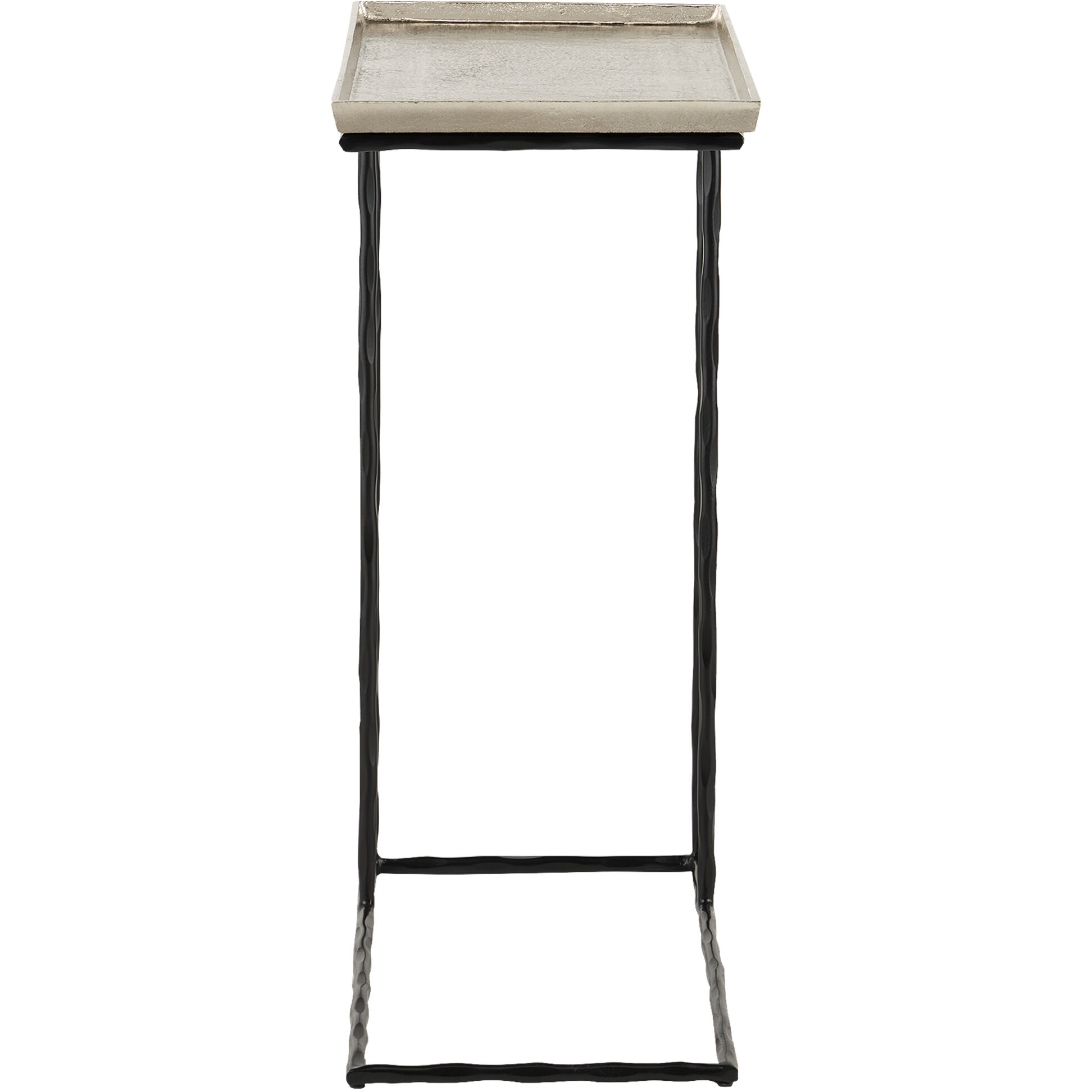 Boyles 24 X 20 inch Nickel/Black C Table