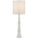 Malayan 39.5 inch 150 watt Whitewash Table Lamp Portable Light, Phyllis Morris Collection