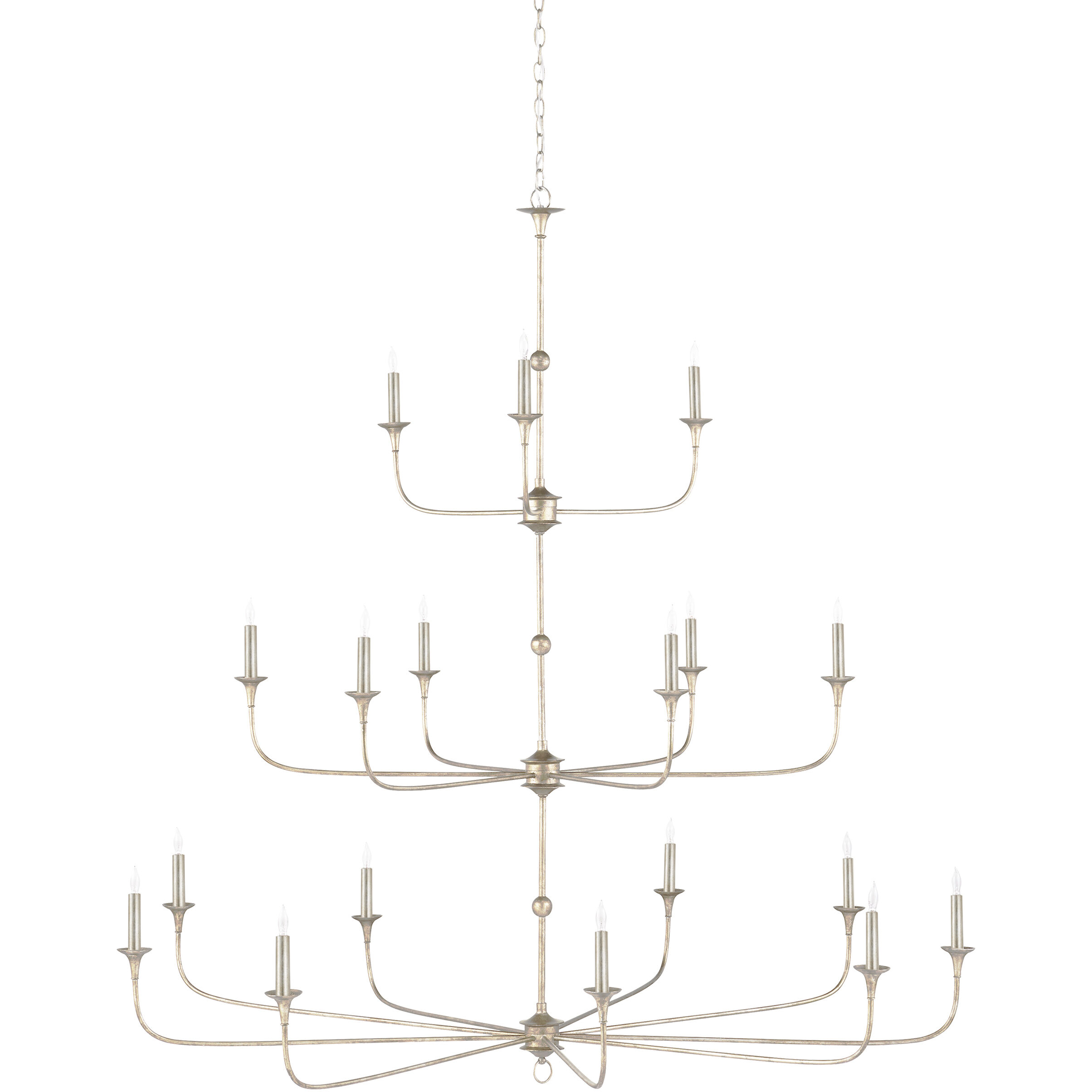 Nottaway 18 Light 60 inch Champagne Chandelier Ceiling Light, Grande