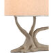 Cotswold 17 inch 40 watt Concrete Table Lamp Portable Light