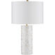 Meraki 27 inch 150 watt Natural Table Lamp Portable Light