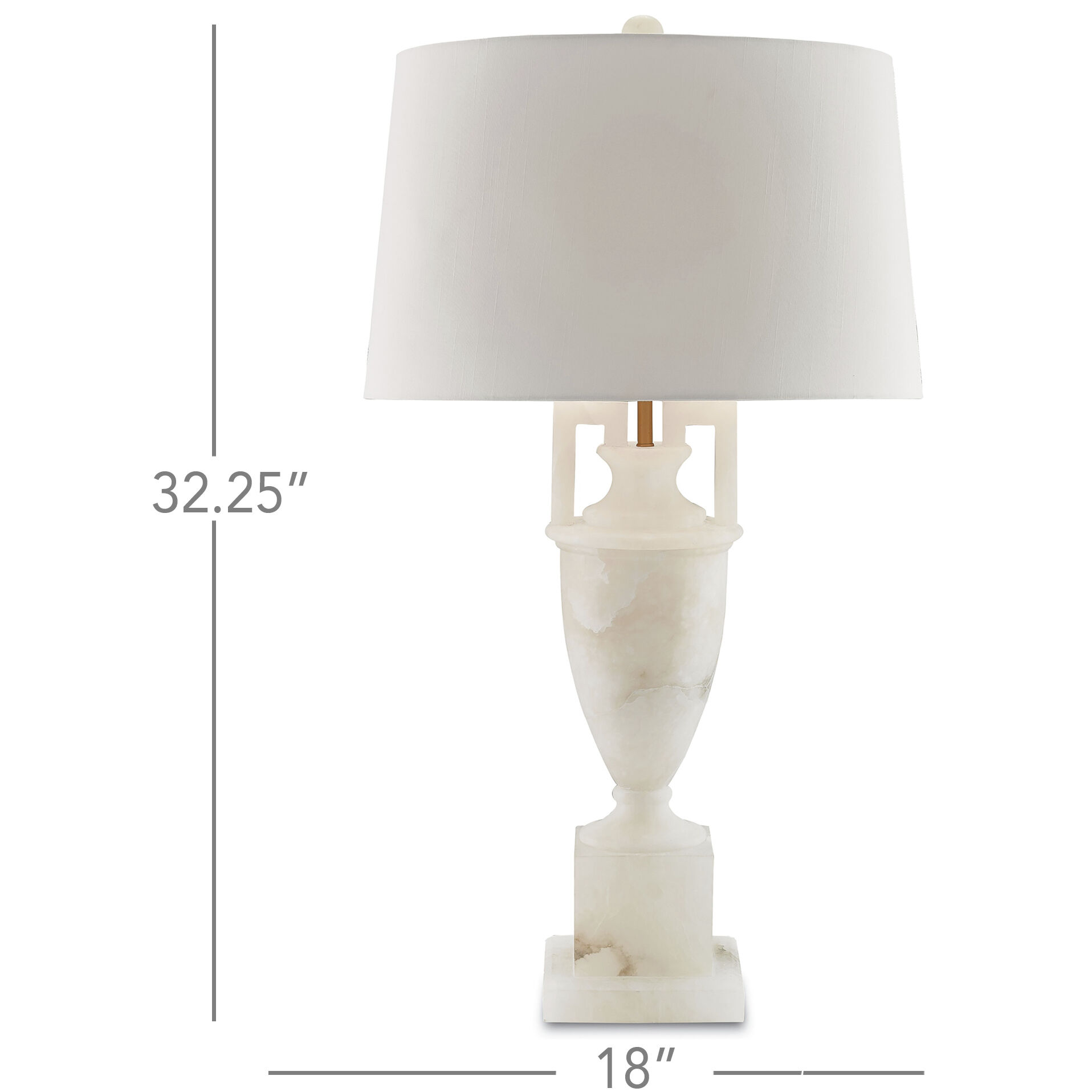 Clifford 32.5 inch 150 watt Natural/Coffee Bronze Table Lamp Portable Light