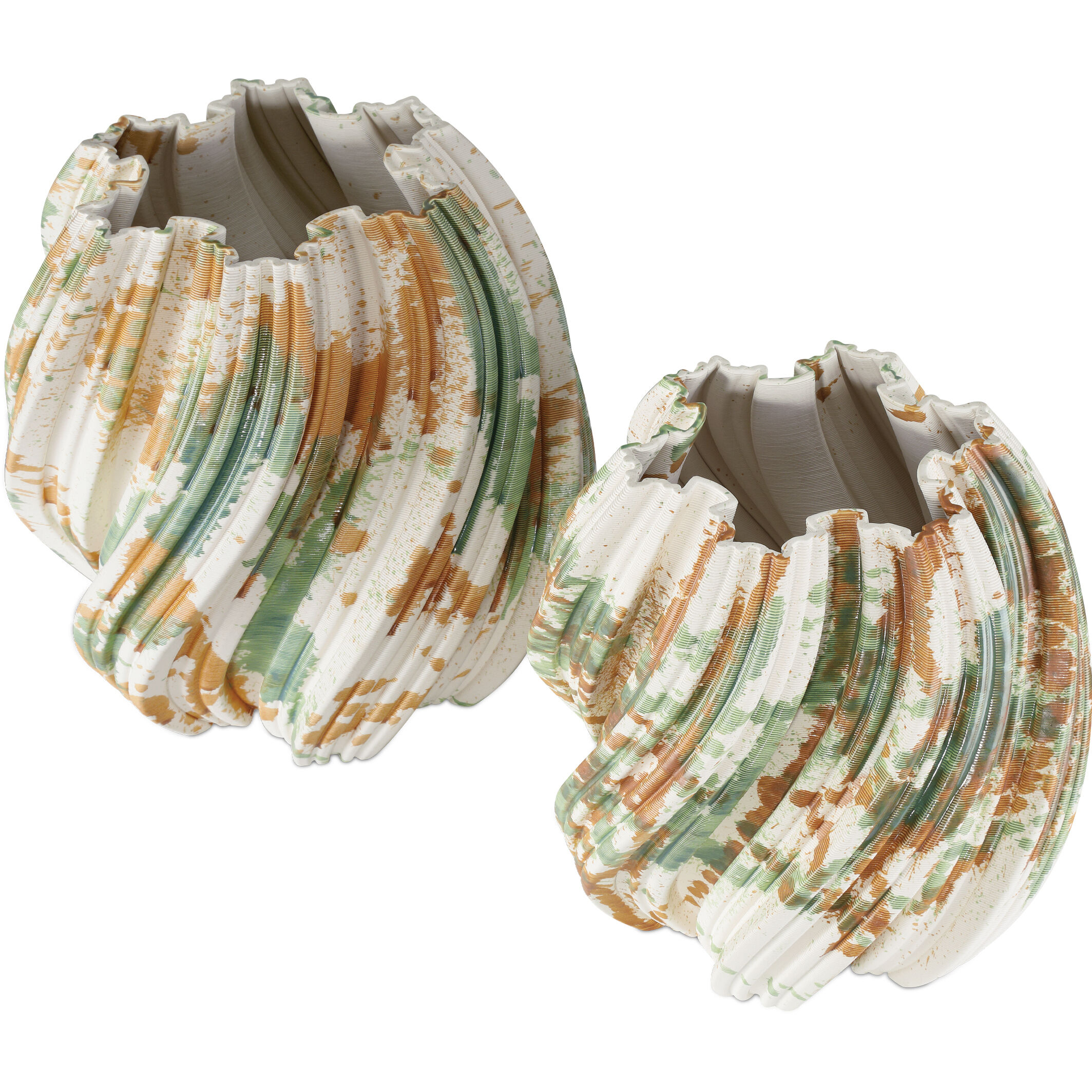 Camouflage 9.5 inch Vase, Small