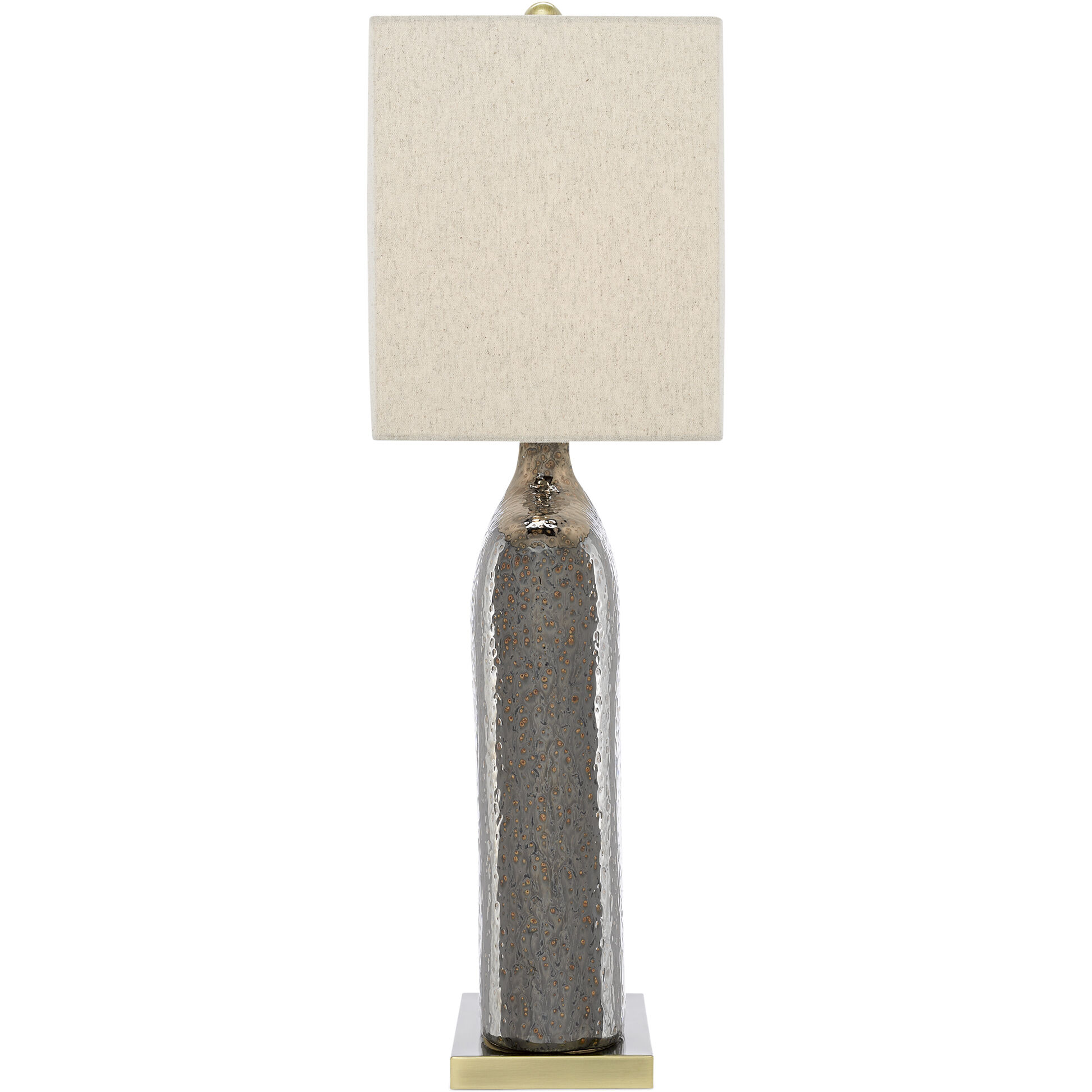 Musing 32.5 inch 150 watt Rustic Metallic Bronze Table Lamp Portable Light