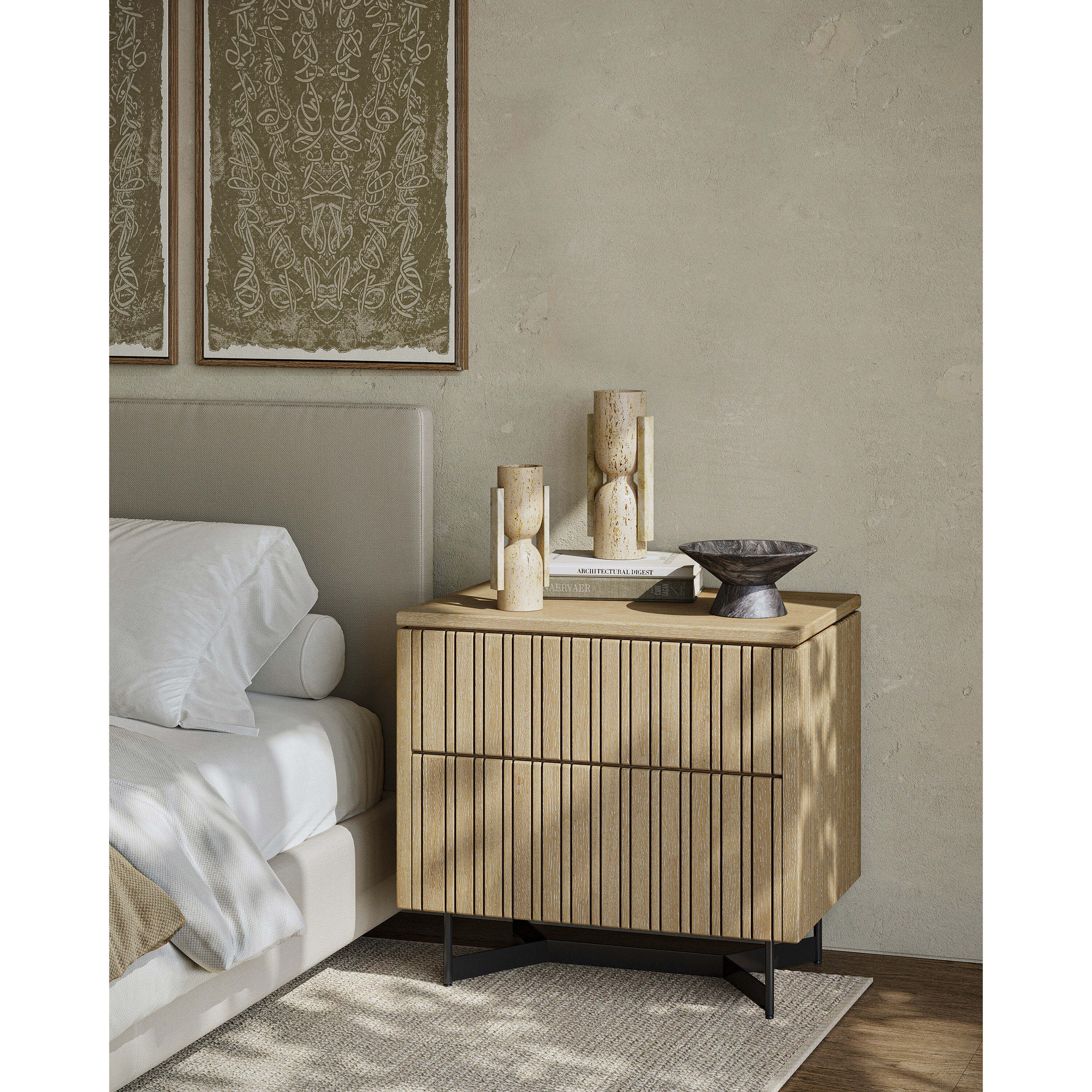 Face to Face 12 X 5.5 inch Vases, Set of 2