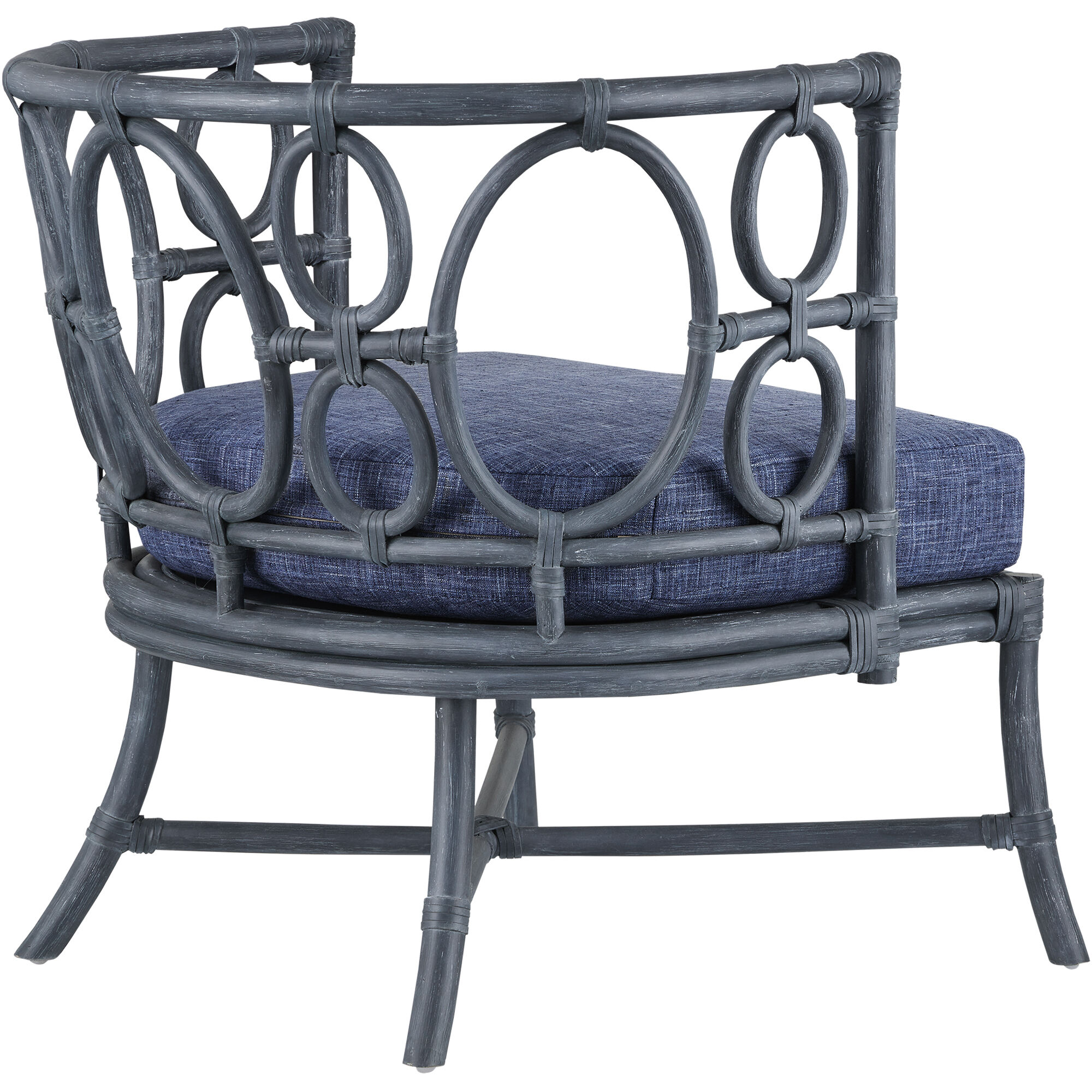 Tegal Vintage Navy Chair
