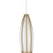 Parish 36 Light 33 inch White/Antique Brass/Silver Multi-Drop Pendant Ceiling Light