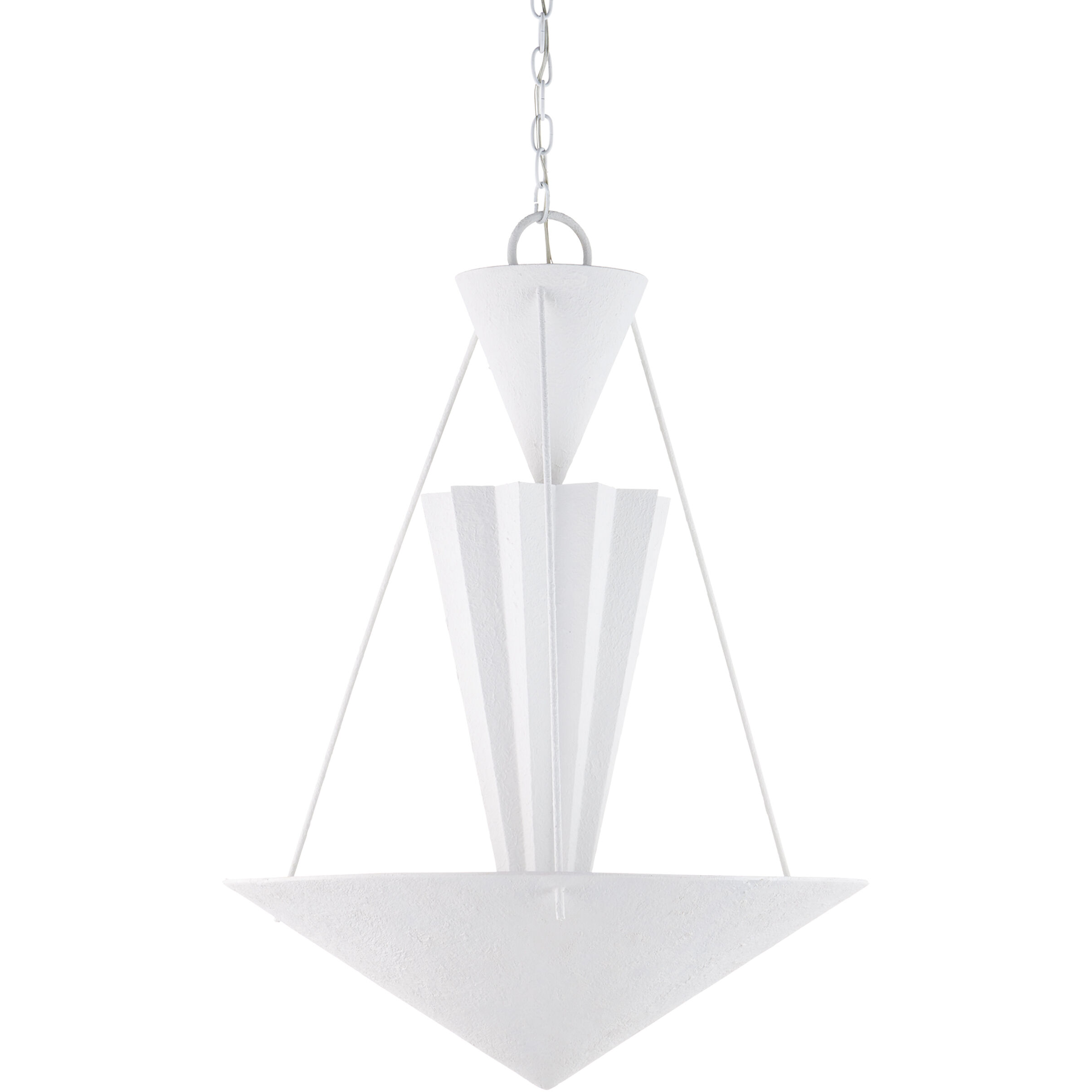 Empyrean 1 Light 24 inch Yeso Blanco Chandelier Ceiling Light