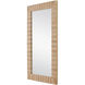 Dezi 36 X 23.75 inch Natural/Brass Mirror