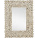 Beachhead 51 X 40 inch Whitewashed Driftwood/Mirror Mirror