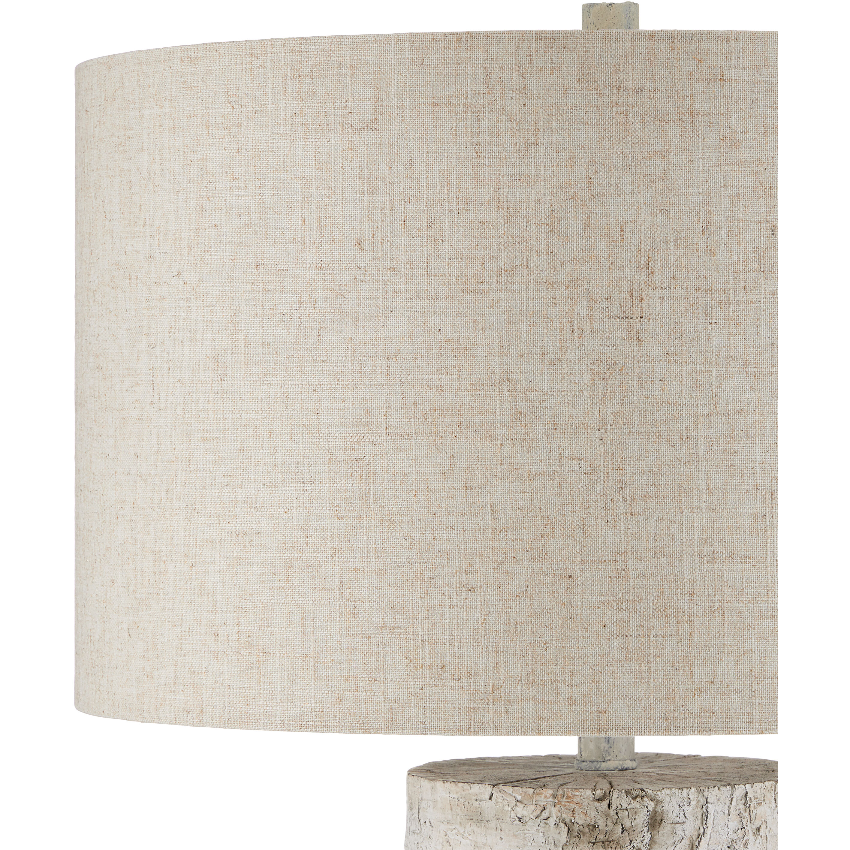 Faux Birch 29.5 inch 150 watt Birch White/Gray Table Lamp Portable Light