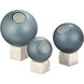 Fresno 13.5 X 9.75 inch Orb Objet, Set of 3
