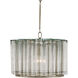 Bevilacqua 1 Light 13.25 inch Silver Leaf Pendant Ceiling Light