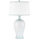 Ketty 31.25 inch 150.00 watt White/Light Blue Table Lamp Portable Light