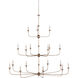Nottaway 18 Light 60 inch Pyrite Bronze Chandelier Ceiling Light