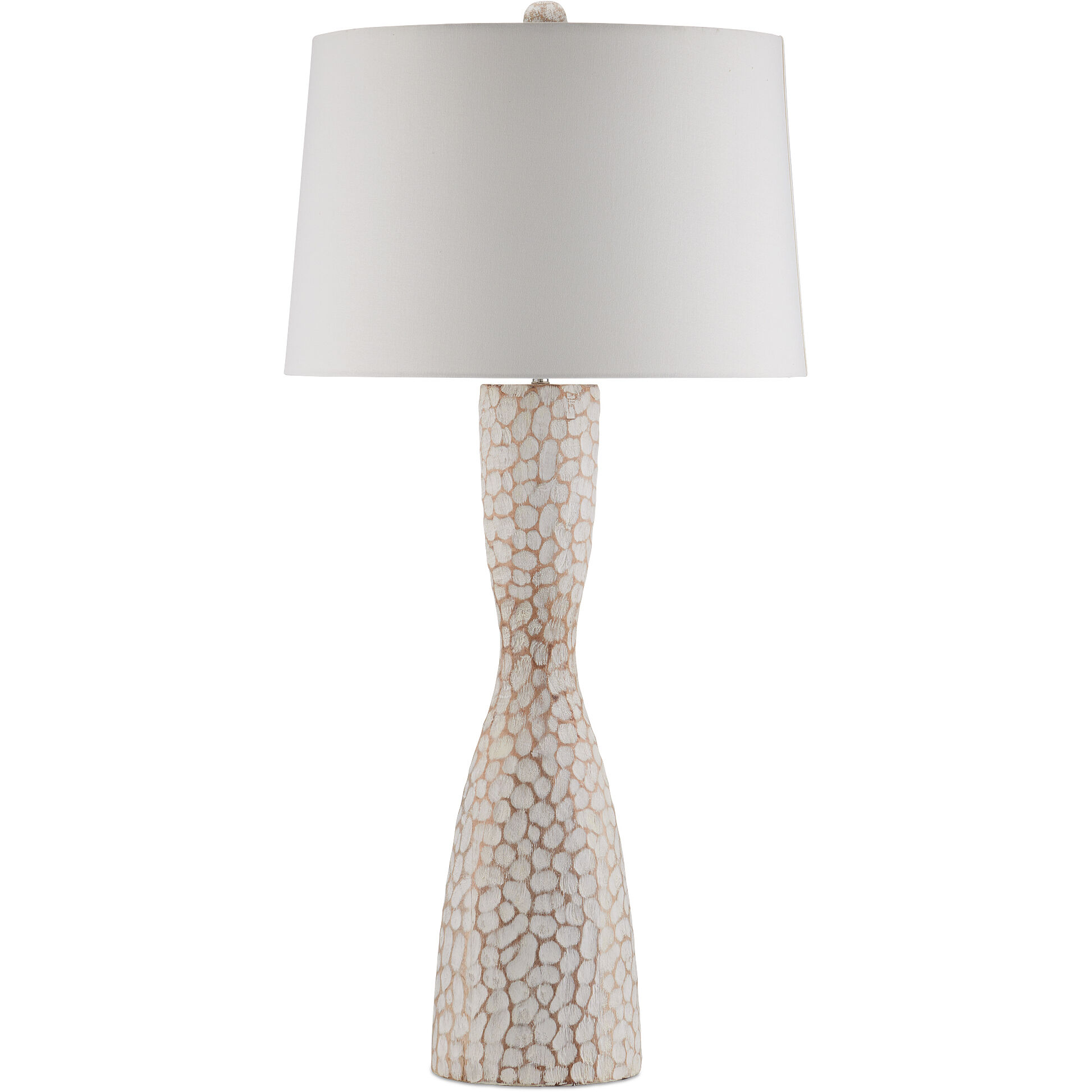 Edwell 41.5 inch 150 watt Whitewash Table Lamp Portable Light