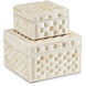 Felice 7 inch Natural Boxes, Set of 2