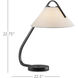 Frey 22.75 inch Oil Rubbed Bronze Desk Lamp Portable Light