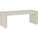 Carson Ivory Terrazzo Indoor/Outdoor Bench