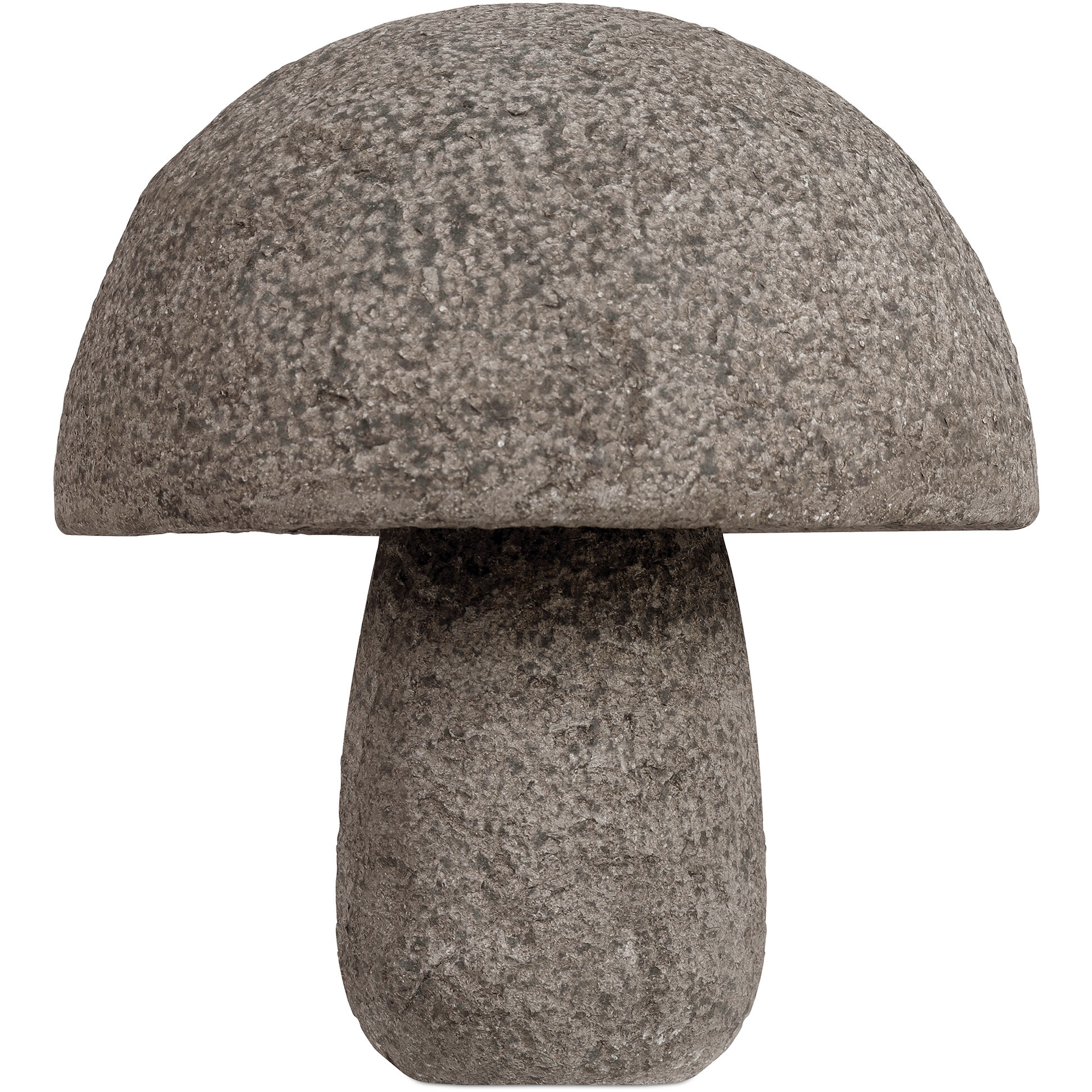Chloe Textured Brown Mushroom, Large