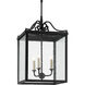 Giatti 3 Light 16 inch Midnight Outdoor Hanging Lantern, Large