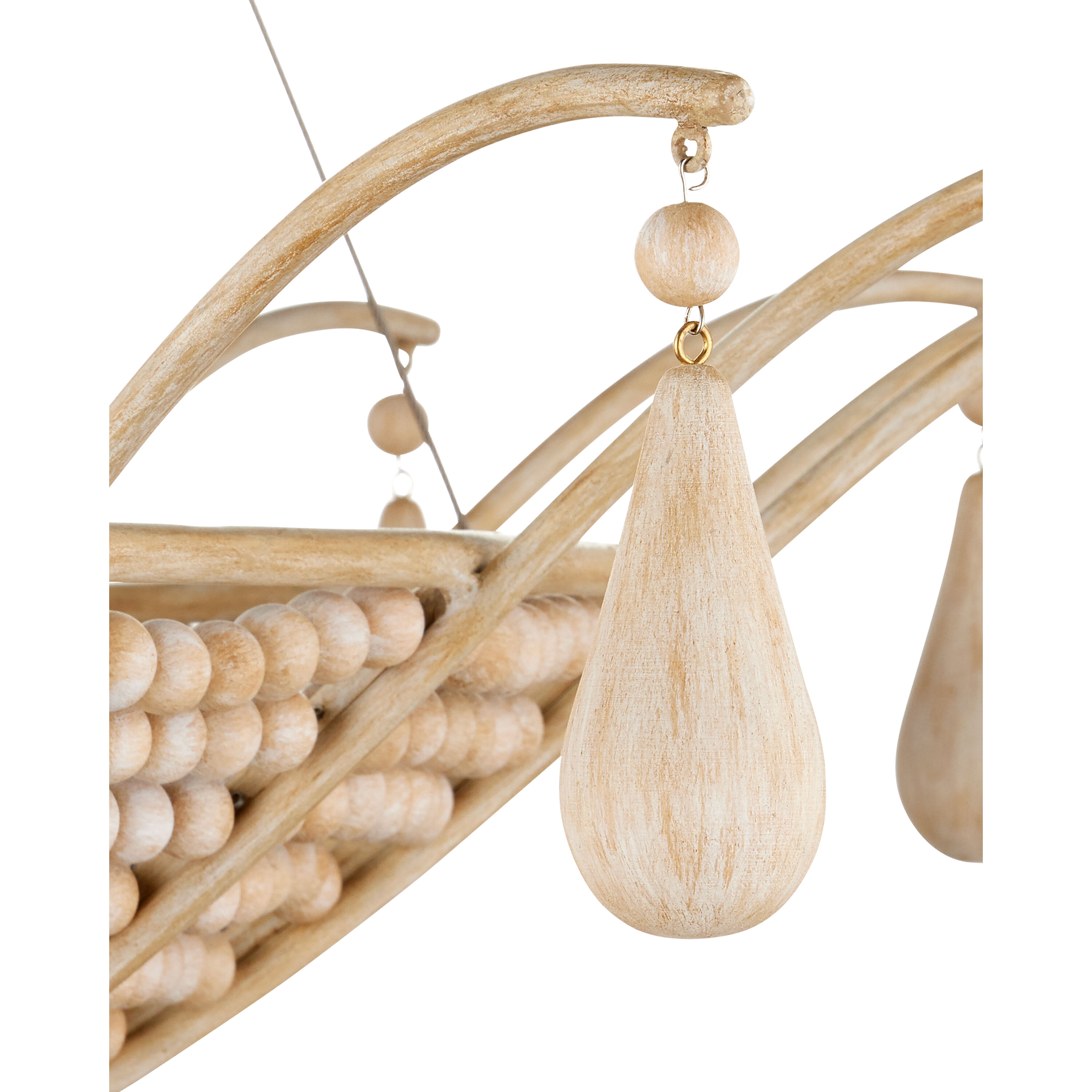 Korg 5 Light 42.25 inch Sandstone Chandelier Ceiling Light, Barry Goralnick Collection