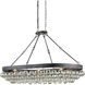 Balthazar 6 Light 46 inch French Black Pendant Ceiling Light