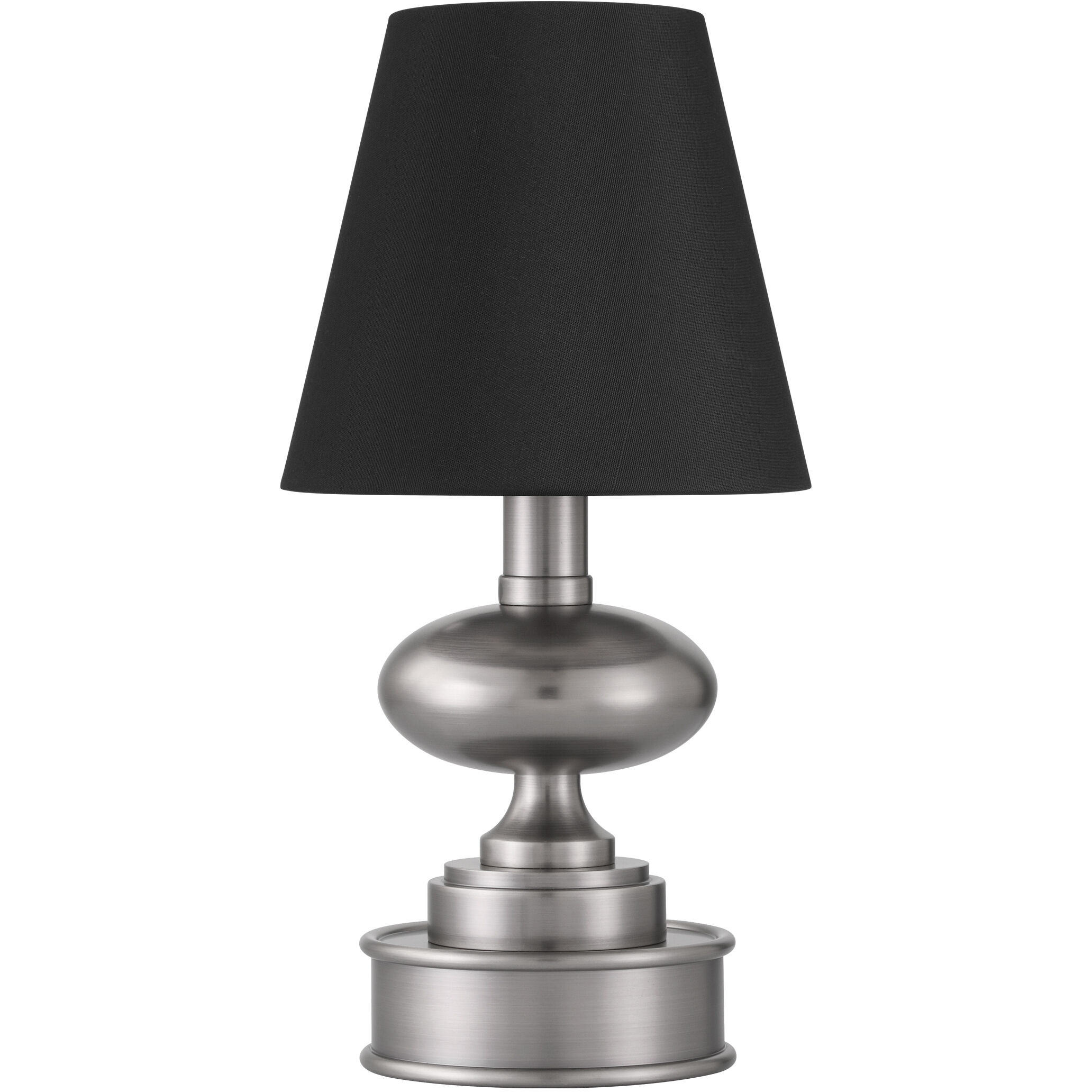 Galavant 12 inch 2.8 watt Brushed Nickel Cordless Table Lamp Portable Light